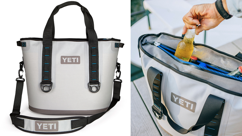 Illustration for article titled A Shoulder Bag Cooler That Can Keep Ice Frozen For Days